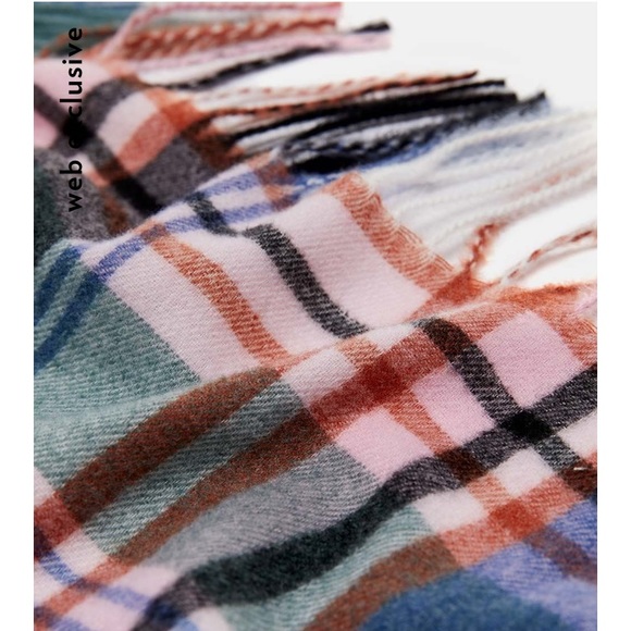 Plaid Blanket Scarf - Picture 2 of 3